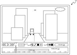 Video editing and key-framing animations using accessory on a touch device