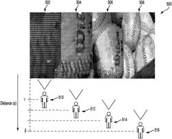 Distance driven digital display emulation