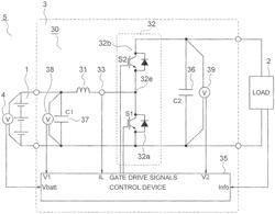 Power conversion device with voltage abnormality control