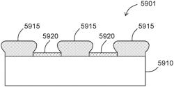 Method for patterning a coating on a surface and device including a patterned coating