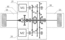 Electric drive axle and automobile