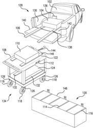 ELECTRIC VEHICLE BATTERY DISPLACEMENT STRUCTURE