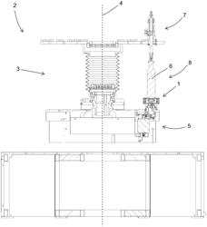 SUPPORT PLATE FOR A CARROUSEL MACHINE AND CARROUSEL MACHINE COMPRISING IT