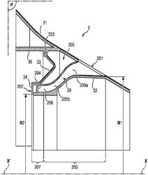 COOLING-AIR INJECTION CASING FOR A TURBOMACHINE TURBINE