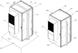 Outdoor seismic equipment enclosures