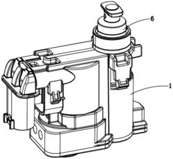 Vehicle micro-actuator applied to automotive fuel tank cover or charging box cover